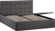 Миниатюра изображения товара Двуспальная кровать ТриЯ Джоли Универсальная с ПМ Тип 1 160x200 (велюр, графит)