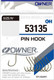 Миниатюра изображения товара Крючок рыболовный Owner Pin Hook gold №6 / 53135-06 (8шт)