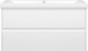 Миниатюра изображения товара Тумба с умывальником Misty Алиса 100 / Э-Али01100-011П2Я+10.150.01000.001 (подвесная)