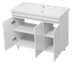 Миниатюра изображения товара Тумба с умывальником Misty Енисей 100 / Э-Ени01100-0112Я+10.150.01000.001