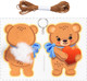 Миниатюра изображения товара Набор для творчества Десятое королевство Брелок своими руками Мишка / 05614