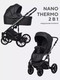 Миниатюра изображения товара Детская универсальная коляска Riko Nano Thermo 2 в 1 (черный)