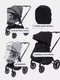 Миниатюра изображения товара Детская универсальная коляска Rant Moss 2 в 1 / RA321 (Black)