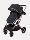 Миниатюра изображения товара Детская универсальная коляска MOWbaby Jasper 3 в 1 / MB022 (Gold Black)