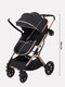 Миниатюра изображения товара Детская универсальная коляска MOWbaby Jasper 3 в 1 / MB022 (Gold Black)