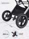 Миниатюра изображения товара Детская универсальная коляска MOWbaby Jasper 3 в 1 / MB022 (Silver Green)