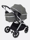 Миниатюра изображения товара Детская универсальная коляска MOWbaby Jasper 3 в 1 / MB022 (Silver Green)