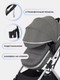 Миниатюра изображения товара Детская универсальная коляска MOWbaby Jasper 3 в 1 / MB022 (Silver Green)