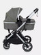 Миниатюра изображения товара Детская универсальная коляска MOWbaby Jasper 3 в 1 / MB022 (Silver Green)
