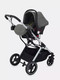 Миниатюра изображения товара Детская универсальная коляска MOWbaby Jasper 3 в 1 / MB022 (Silver Green)