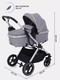 Миниатюра изображения товара Детская универсальная коляска MOWbaby Jasper 3 в 1 / MB022 (Silver Grey)