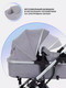 Миниатюра изображения товара Детская универсальная коляска MOWbaby Jasper 3 в 1 / MB022 (Silver Grey)
