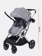 Миниатюра изображения товара Детская универсальная коляска MOWbaby Jasper 3 в 1 / MB022 (Silver Grey)