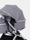 Миниатюра изображения товара Детская универсальная коляска MOWbaby Jasper 3 в 1 / MB022 (Silver Grey)