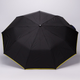 Миниатюра изображения товара Зонт складной Rain Berry 734-1306.1 (черный/желтый)