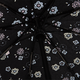 Миниатюра изображения товара Зонт складной Rain Berry 734-21326.1 (черный/цветы)