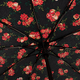 Миниатюра изображения товара Зонт складной Rain Berry 734-23588.1 (черный/цветы)