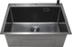 Миниатюра изображения товара Мойка кухонная STELLAR S6050NB-D (3h) (нано черный)
