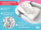 Миниатюра изображения товара Ванночка детская ROXY-KIDS Звезды RFB-11-GR (серый)