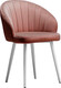 Миниатюра изображения товара Стул Памир Зефир F62 (розовый/белая опора)