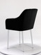 Миниатюра изображения товара Стул Памир Марсель F90 (черный/белая опора)