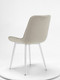 Миниатюра изображения товара Стул Памир Румба F06 (светло-бежевый/белая опора)