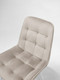 Миниатюра изображения товара Стул Памир Румба F06 (светло-бежевый/белая опора)
