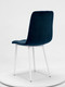 Миниатюра изображения товара Стул Памир Саваж F77 (синий/белая опора)