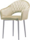 Миниатюра изображения товара Стул Памир София F06 (светло-бежевый/белая опора)