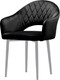 Миниатюра изображения товара Стул Памир София F90 (черный/белая опора)