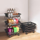 Миниатюра изображения товара Этажерка Solmax&Home SM99815 (черный)