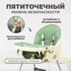 Миниатюра изображения товара Стульчик для кормления Solmax&Kids HW00011 (зеленый)