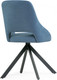 Миниатюра изображения товара Стул Notta Оливер поворотный (синий/черный)