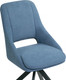 Миниатюра изображения товара Стул Notta Оливер поворотный (синий/черный)