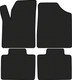 Миниатюра изображения товара Комплект ковриков для авто Alicosta 2218_1 для Geely Otaka 2005-2008 (EVA соты, черный)