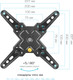 Миниатюра изображения товара Кронштейн для телевизора ARM Media Mars-7 (черный)