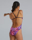 Миниатюра изображения товара Купальник для плавания TYR Falcon Cutoutfit P04015-696 (р.34, фиолетовый/розовый)