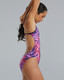 Миниатюра изображения товара Купальник для плавания TYR Falcon Cutoutfit P04015-696 (р.34, фиолетовый/розовый)
