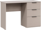 Миниатюра изображения товара Письменный стол ТриЯ Графит (глиняно-серый/холст латте)