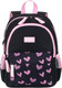 Миниатюра изображения товара Школьный рюкзак Torber Class X Mini / T1801-24-BP (черный/розовый с орнаментом)