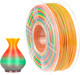 Миниатюра изображения товара Пластик для 3D-печати NV Print NV-3D-PETG-RAINBOW (1.75мм, 1кг, радужный)