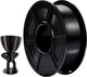 Миниатюра изображения товара Пластик для 3D-печати NV Print NV-3D-SILK-PLA-P-BLACK (1.75мм, 1кг, черный)