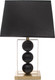 Миниатюра изображения товара Прикроватная лампа Risalux Оливер 10338299 (черный/латунь)
