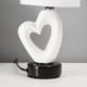 Миниатюра изображения товара Прикроватная лампа Risalux Сердце 10392929 (белый/черный)