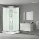 Миниатюра изображения товара Душевая кабина Saniteco BST-290W (90x90, белый/прозрачное стекло)