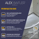 Миниатюра изображения товара Ванна акриловая Alex Baitler Ladoga L 170x110