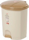 Миниатюра изображения товара Мусорное ведро Эльфпласт ЕР110 (7л, слоновая кость/бежевый)