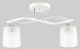 Миниатюра изображения товара Потолочный светильник Aitin-Pro НПБ 02-2x60-101 / 6204/2 (белый/хром)