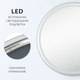 Миниатюра изображения товара Зеркало Saniteco LED OBF 1b 70s-1 D700 / 11125058