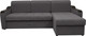 Миниатюра изображения товара Диван угловой Сириус Лидер-3 с оттоманкой НПБ 260x165 (Eva 07 велюр темно-серый)